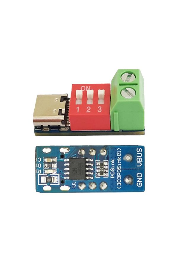 Choice-Type-c Pd Type-c Pd Qc Trigger 5v~20v Dial Code Adjustment Dc Voltage Power Module Dial Adjustment V 1