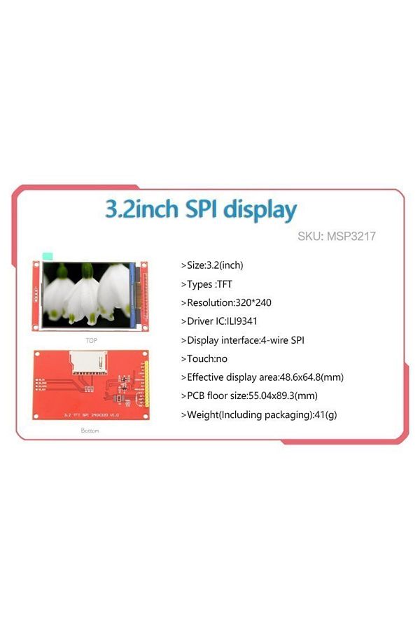 Choice-3.2 Inch 1pcs Spi Serial Port Seriesctouch 2.2/2.4/2.8/3.2/3.5/4.0 Inch Tft Lcd Screen Module For S 1