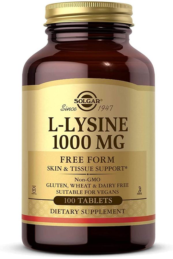 Solgar-L-Lysine Tablets 1000 Mg, 100 Count 1
