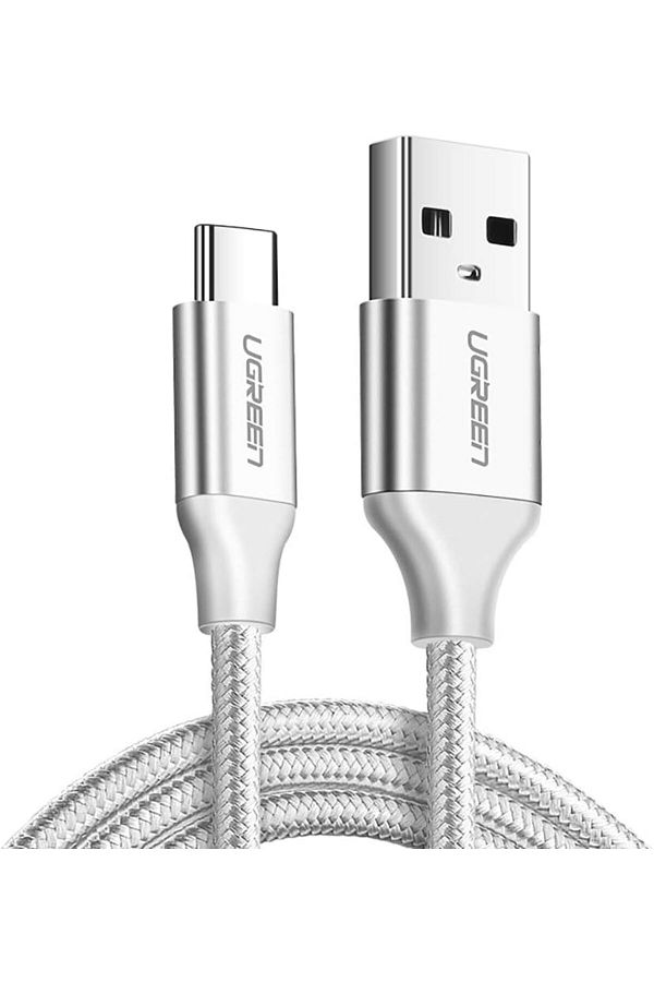 Ugreen-USB-A to USB-C Charging Cable, 2 Meter, Nylon Braided, Data Transfer, Universal Compatibility 1