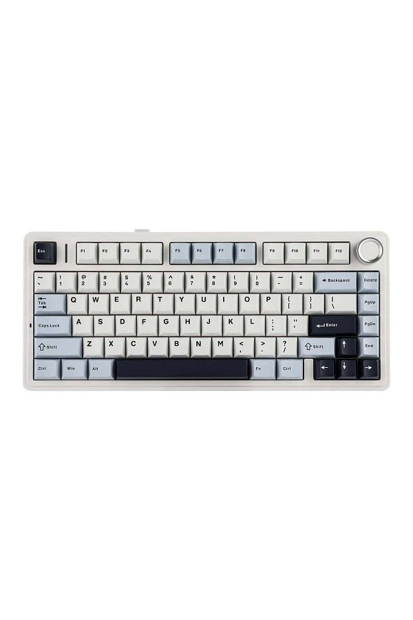 Aula-AULA F75 Gasket Mechanical Keyboard, 75% Wireless Hot Swappable Gaming Keyboard with Five-Layer Padd 1