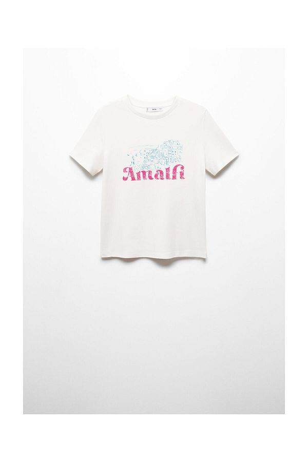 MANGO Woman-Women and Girls Adult T-Shirt 1