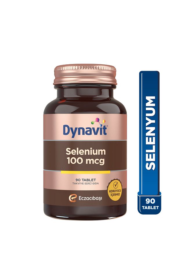 Dynavit-Selenium 100 Mcg - 90 Tablets Selenium Supplement 1