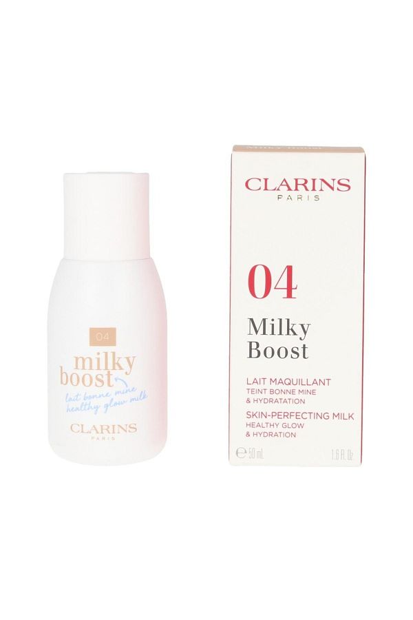 Clarins-Milky Boost Skin-Perfecting Milk Shade 04 Milky Auburn | 50ml 1