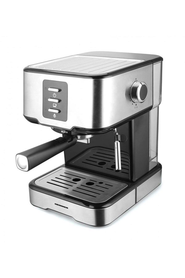 Heinner-Heinner Brassile HEM-850IXBK manual espresso machine, 850W, 15bar, 1.5L, HEM-850IXBK 1