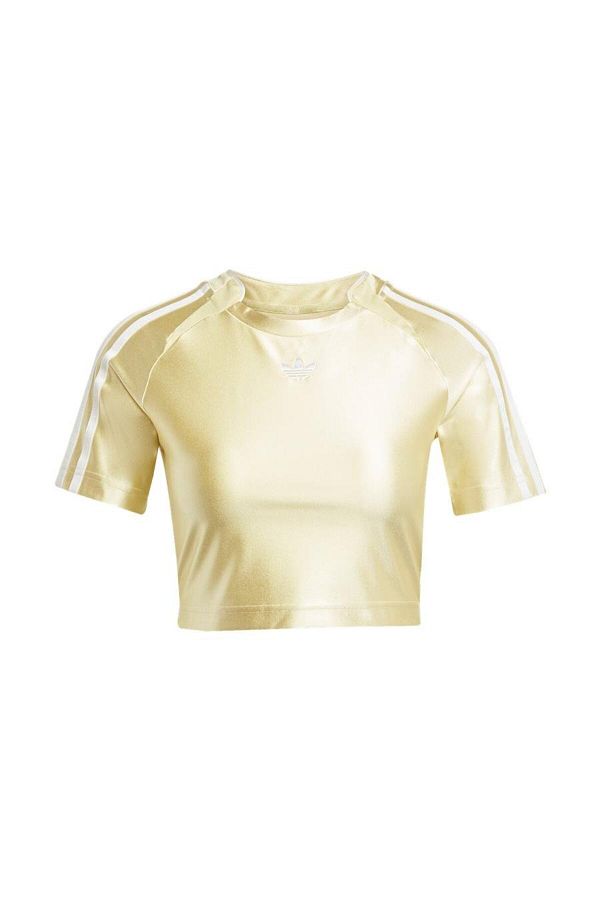 adidas-Yellow Women's T-Shirt Teamgeist Top Jc6350 1