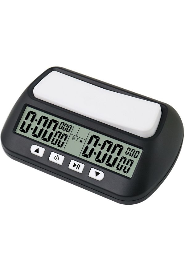 Choice-Black 3-in-1 Chess Clock Multipurpose Portable Professional Chess Clock Digital Chess Timer Game Ti 1