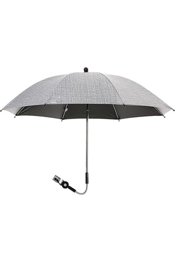 valkyrie Bebek Arabası İçin Ayrılabilir 360 Derece Ayarlanabilir 75 cm Şemsiye - Gri
