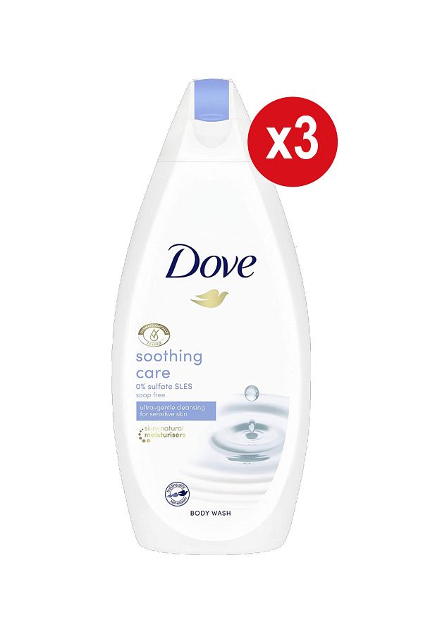 Dove-Soothing Care Jojoba Oil 450 ml X 3 1