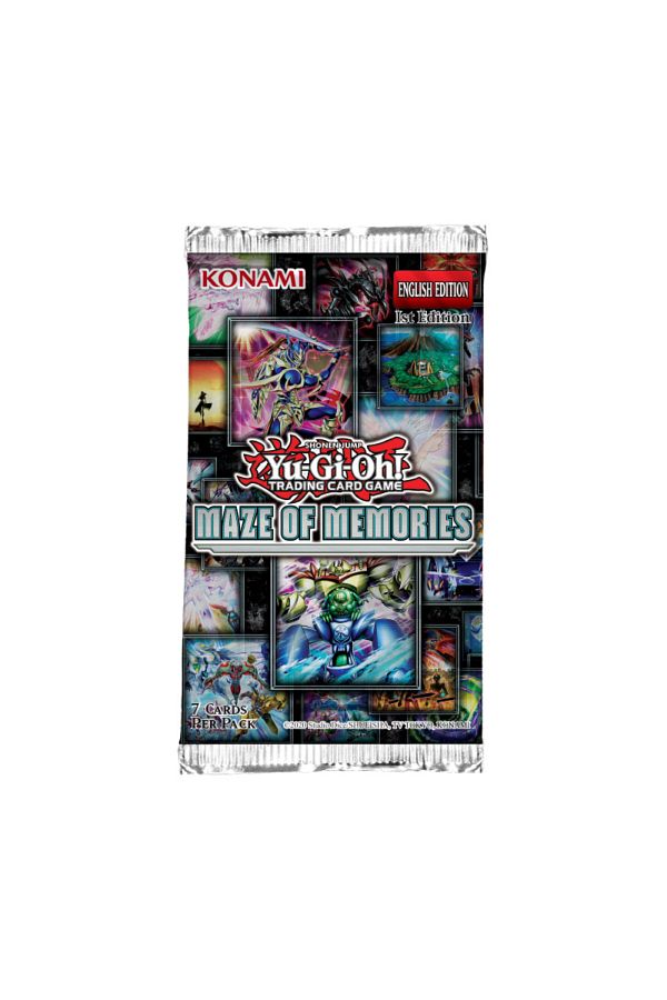 KONAMI-Yu-Gi-Oh! : Maze Of Memories Booster Single Pack (Assorted 1 Piece) 1