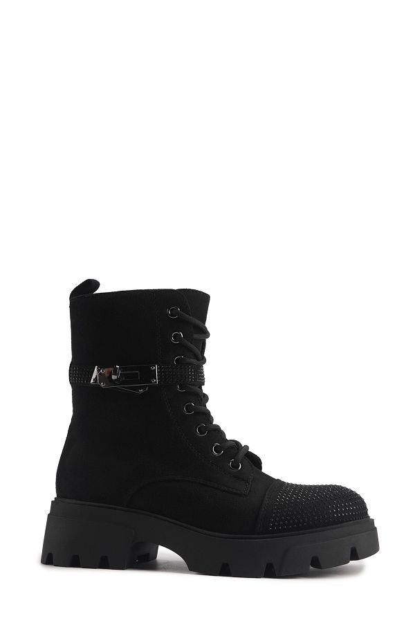 Polaris-324666 .Z 4Pr Czarne Buty Damskie 1