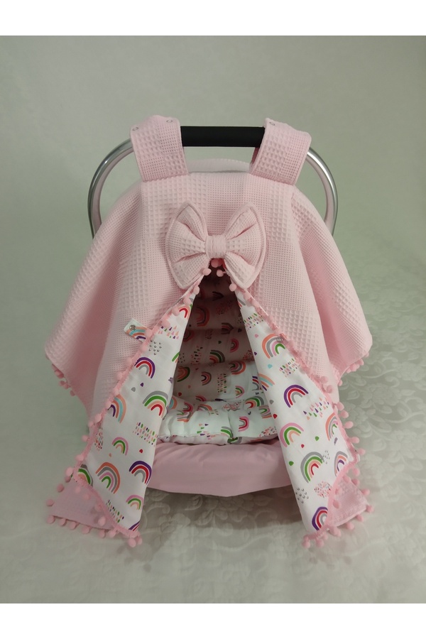 Wenaris % 100 pamuk Puset Örtüsü 1 parça ( Puset Minderi ve Puset Çarşafı dahil değildir )