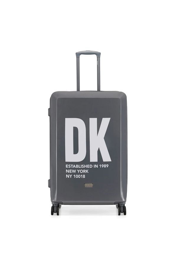 Dkny-BOLD Hardside Trolley Bag with 4 Spinner Wheels, ABS+PC Case Luggage with TSA Lock 1
