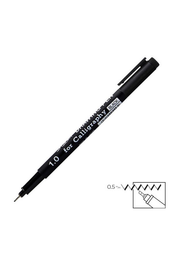Snowman-Black 1.0 Calligraphy Pen 1