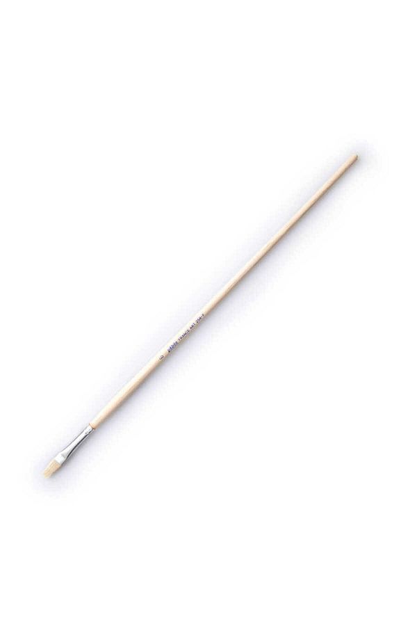 Pebeo-258f - 6 White Long Bristle Oil Paint Brush 1