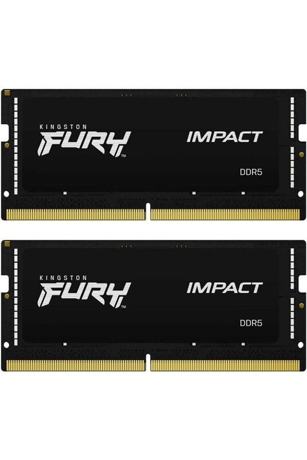 Kingston-Kingston FURY Impact laptop memory, 32GB(2xx16GB), DDR5, 5600MHz, CL40, 1.1v, Dual Channel Kit 1