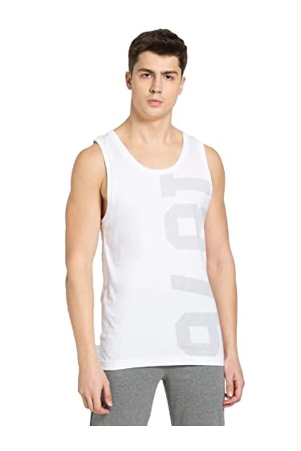 JOCKEY-Sport Tank Top 9928-0105-WHITE 1