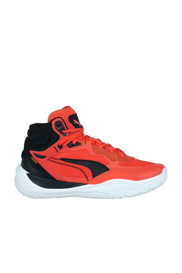 Puma Playmaker Pro Mid Men's Red Basketball Shoes 377902 -12