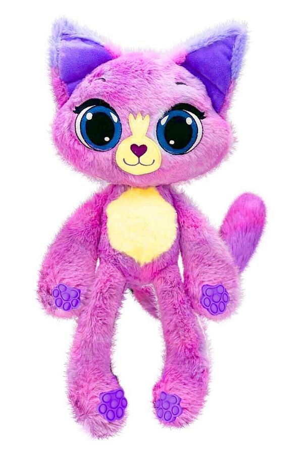 PopŞeker-Bubble Pops Grape Glee Kitty: the Inflatable Plush Cat That Fills Your Home with Fragrance! 1