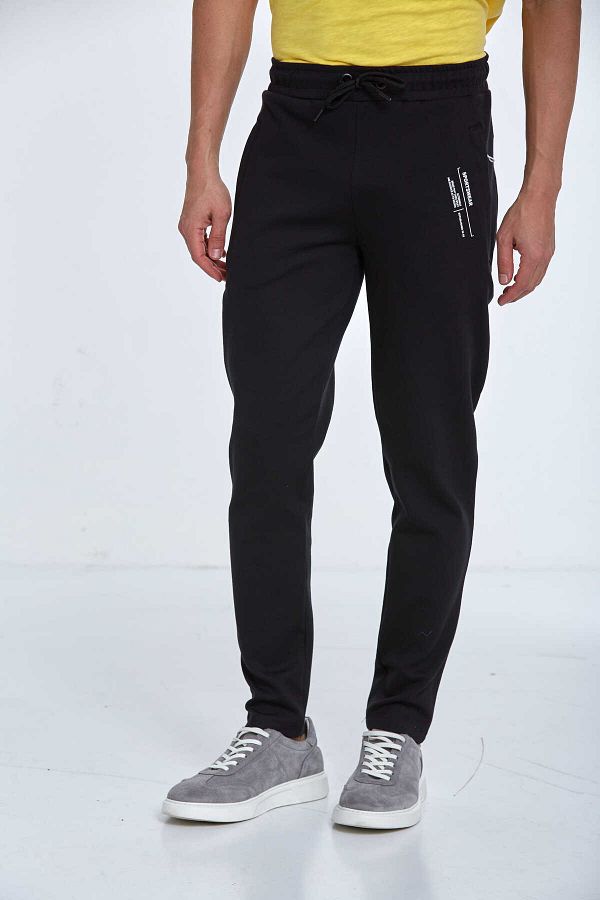 Voltaj-Mark Men's Tracksuit, Black ( # Project Content # ) 1