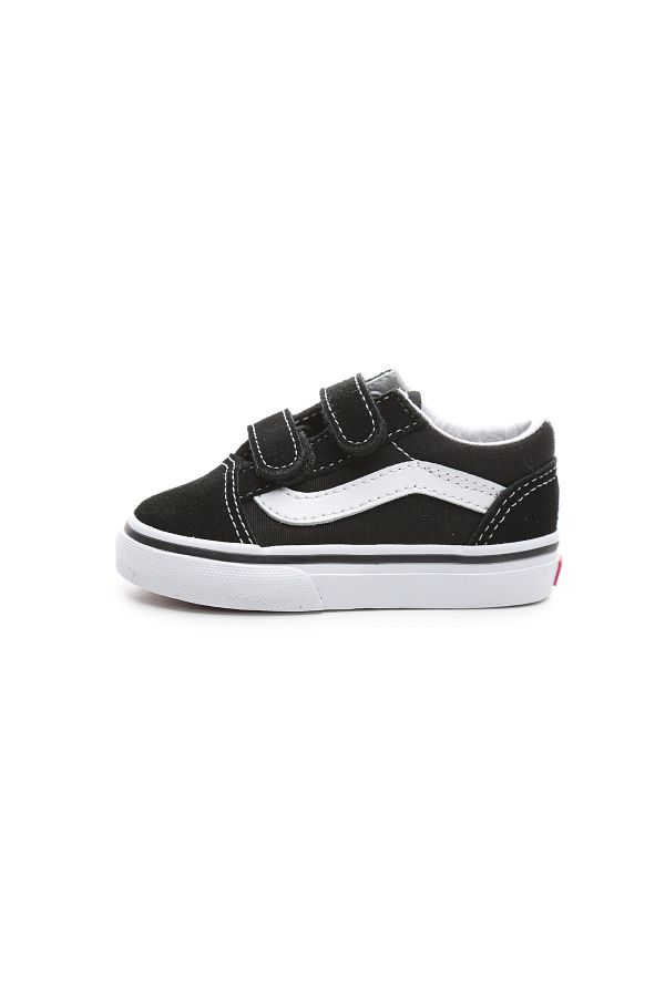 Vans-000D3YBLK1-R Vans Old Skool V Baby Casual Shoes Black 1