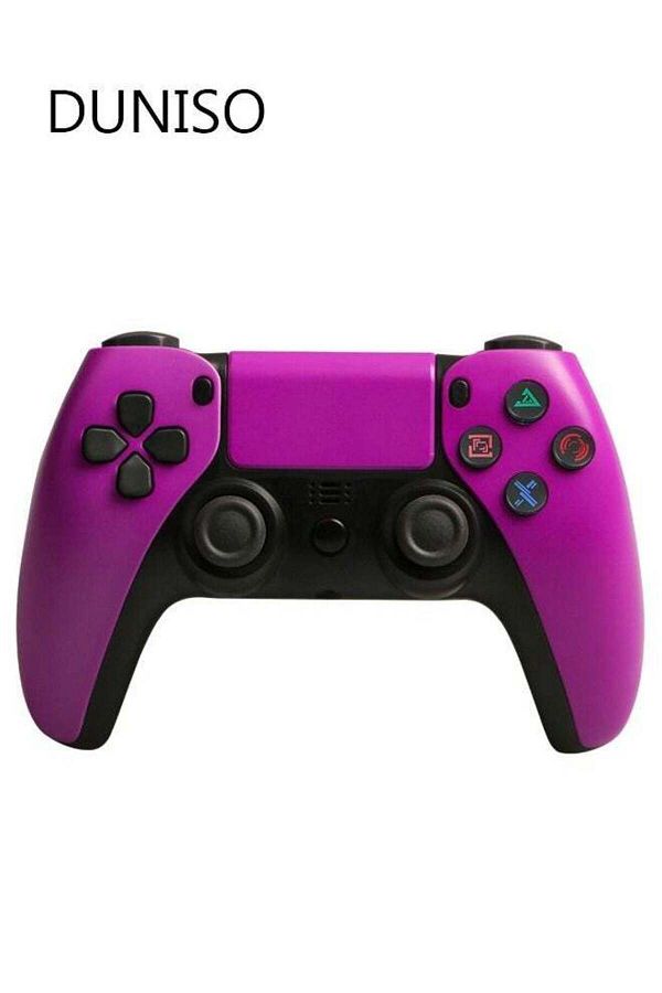 Generic-DUNISO Wireless Bluetooth Controller Gamepad Rechargeable Lithium Battery Purple 1