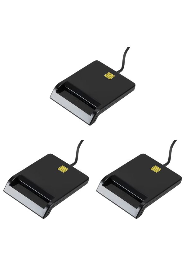 ALLOYSEED-3 قطع قارئ بطاقات ذكية USB عملية مستقرة وبساطة موثوقة لأجهزة الصراف الآلي اليومية Cac Ic Id Sim Card Clo 1