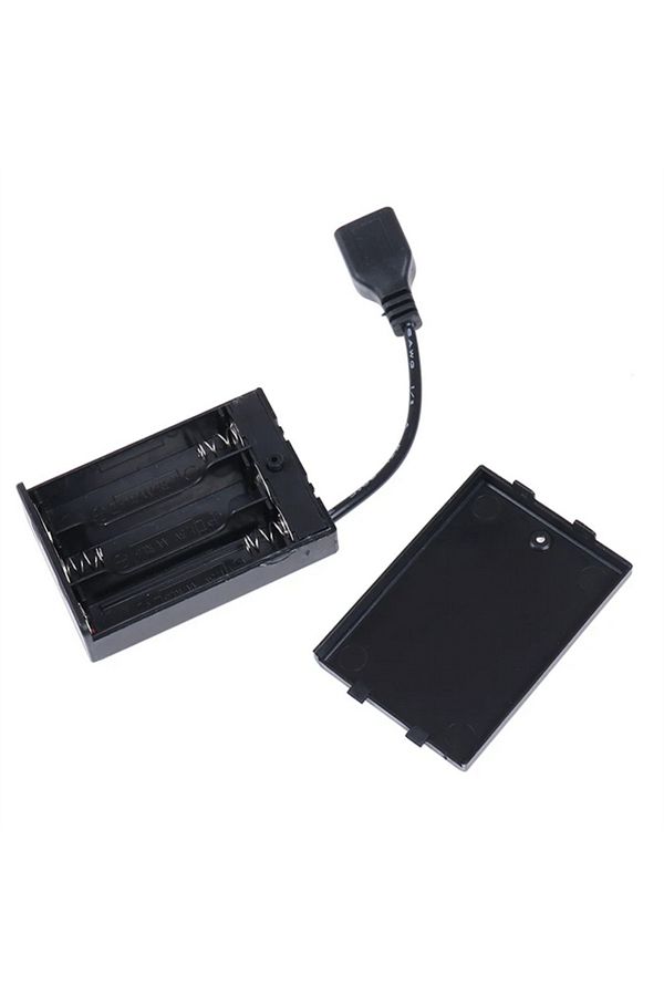 AOKIN-3AA 1pcs Safe And Durable 3AA Battery Case With USB Port For Building Blocks LED Light Kit With Swit 1