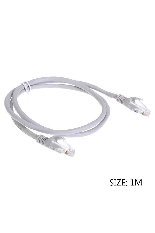 ALLOYSEED-كابل إيثرنت بطول متر واحد، كابل شبكة LAN عالي السرعة RJ45، جهاز توجيه، كمبيوتر محمول، جهاز توجيه، مراقبة RJ45 1