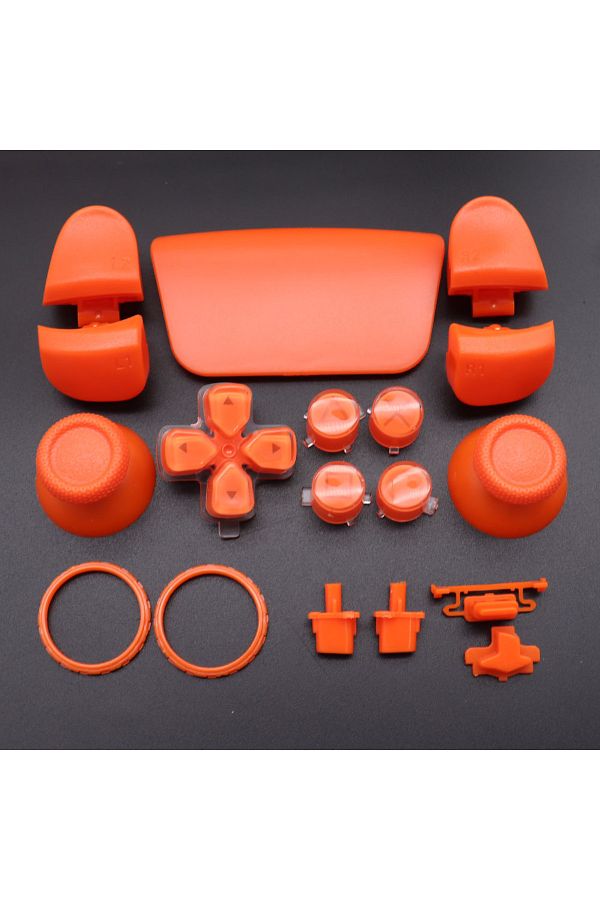 Choice-N6 1Set Replacement Buttons Set D-Pad L1 R1 L2 R2 Trigger Button Key Accent Ring For PS5 V3 3.0 BDM- 1