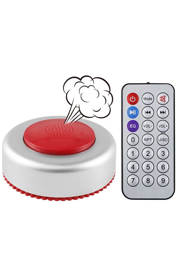Choice-silver Fart Machine with Remote Fart Noise Maker Machine with 50 Different Realistic Sounds Portable 1