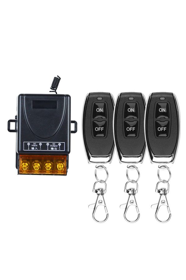 Choice-1Receiver 3Remote 433Mhz Wireless Remote Control Switch AC 110V 220V 30A Relay 1CH Receiver Controll 1