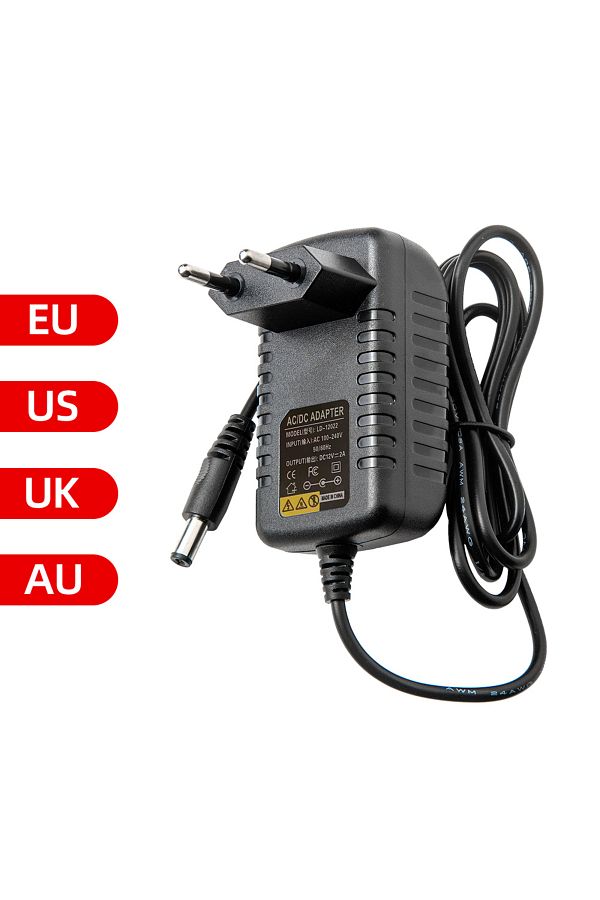 Choice-Eu Plug Power Adapter Ac 100-240v Input Dc Output Supply Charger Eu/us/uk/au 12v Universal Adapter C 1