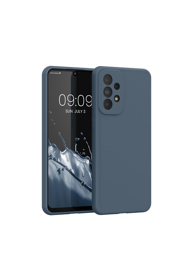 KWmobile-Husa pentru Samsung Galaxy A33 5G, silicon, albastra, 57833.202 1