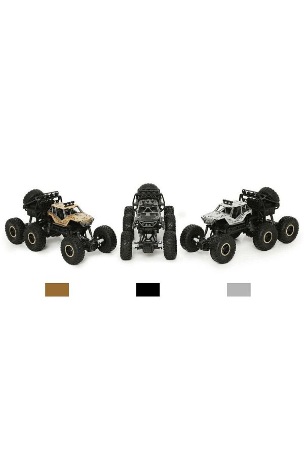 STEM-2.4 GHz 27 MHz 1:18 Six Wheel Climbing Vehicle - 1PC Color May Vary 1