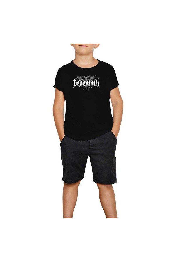 Z zepplin-Behemoth Group Black Kids T-Shirt 1