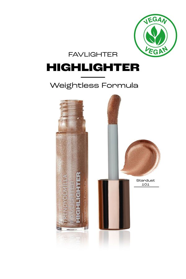 Trendyolmilla Beauty-Mit Kokosnussöl feuchtigkeitsspendender, leuchtender, flüssiger Aufheller Stardust-101 TKZAW25YD00000 1