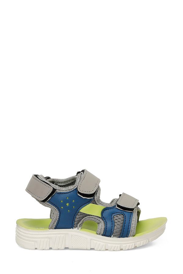 Polaris-Kongo.P5Fx Gray Boys Sandals 1