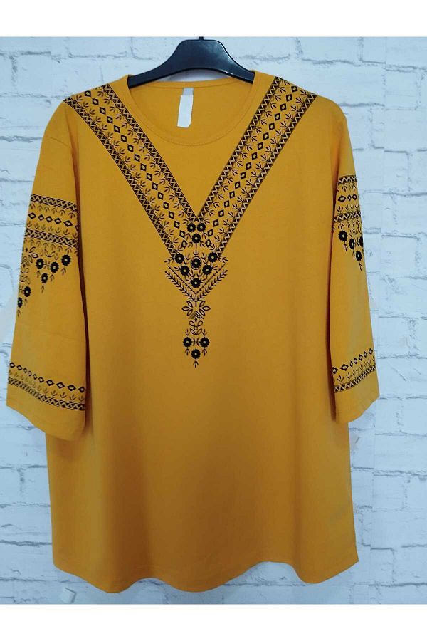 anne moda ankara-Vară întreagă, tot bumbac, bumbac pieptănat, mărime largă Fuluz 1