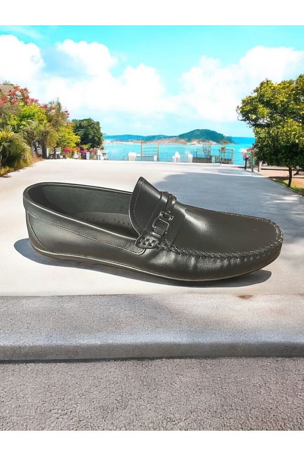 ULUS-Konay 784 Genuine Leather Male Balerina Shoes 1