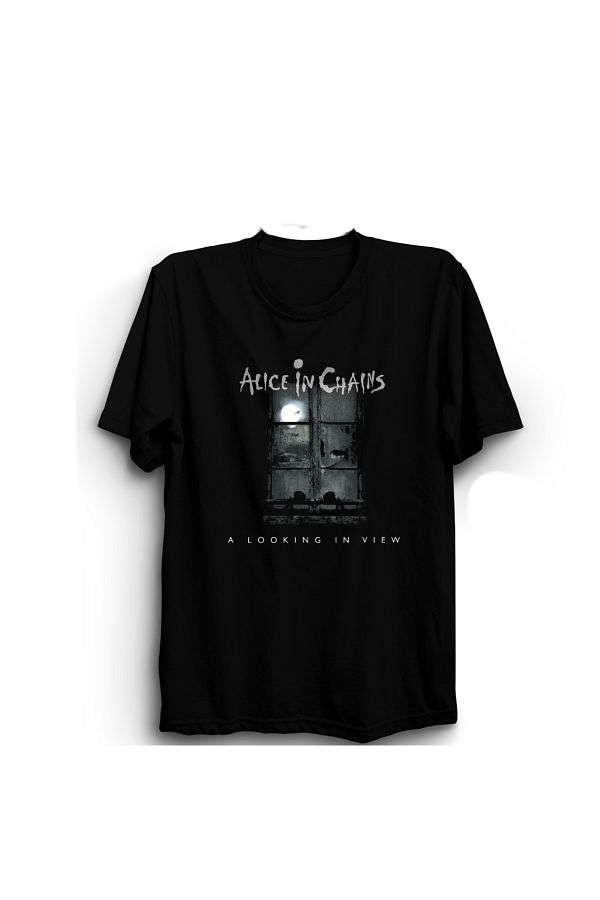 The Fame-Alice in Chains, A Looking in View, Rock Metal Band T-Shirt 1
