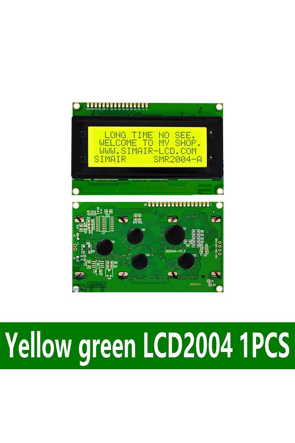 Choice-green lcd2004 1PCS 1PCS LCD2004+I2C 2004 20x4 2004A blue screen HD44780 Character LCD /w IIC/I2C Ser 1