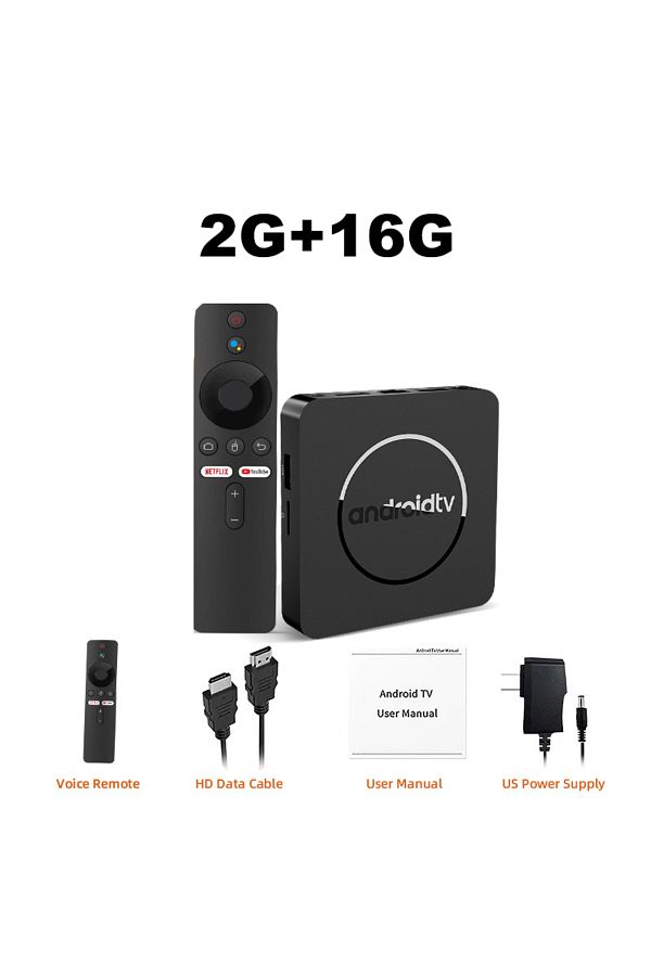 Choice-EU Plug 2G 16G Q10 Android14 8K HDR10+ Smart TV Box Allwinner H313 128G Dual Wifi BT5.0 Set Top Box 1