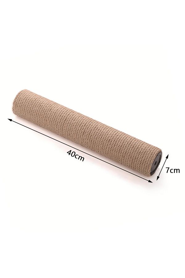 Choice-yellow 40cmx7cm Cat scratching posts Replacement Extension Post Supplies Replaceable Scratch Post Re 1