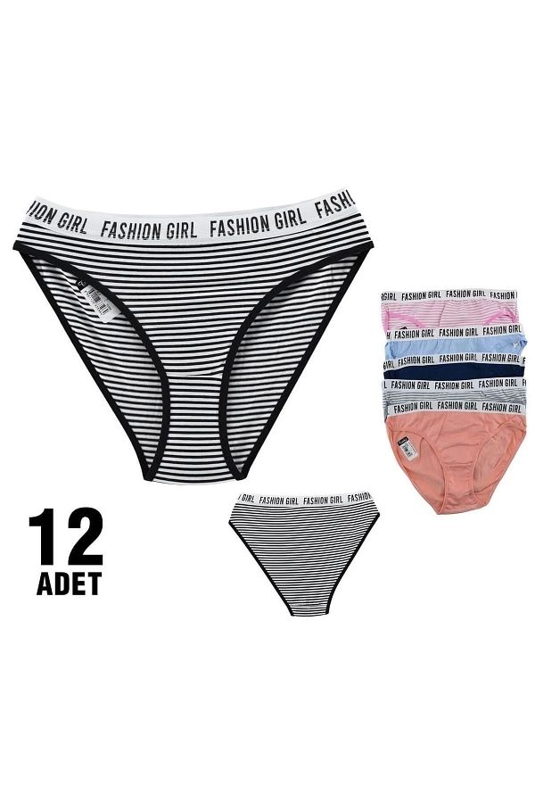 Tutku-Flexible Lycra 12 Piece Γυναικεία Σετ εσώρουχα μπικίνι Hera 1