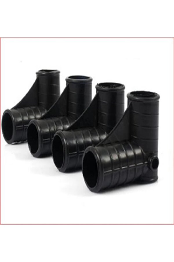minikcity 32 mm Lik 4 Adet Plastik Bebek Beşik Ayağı Salıncak Ayağı Boru Birleştirme parçası