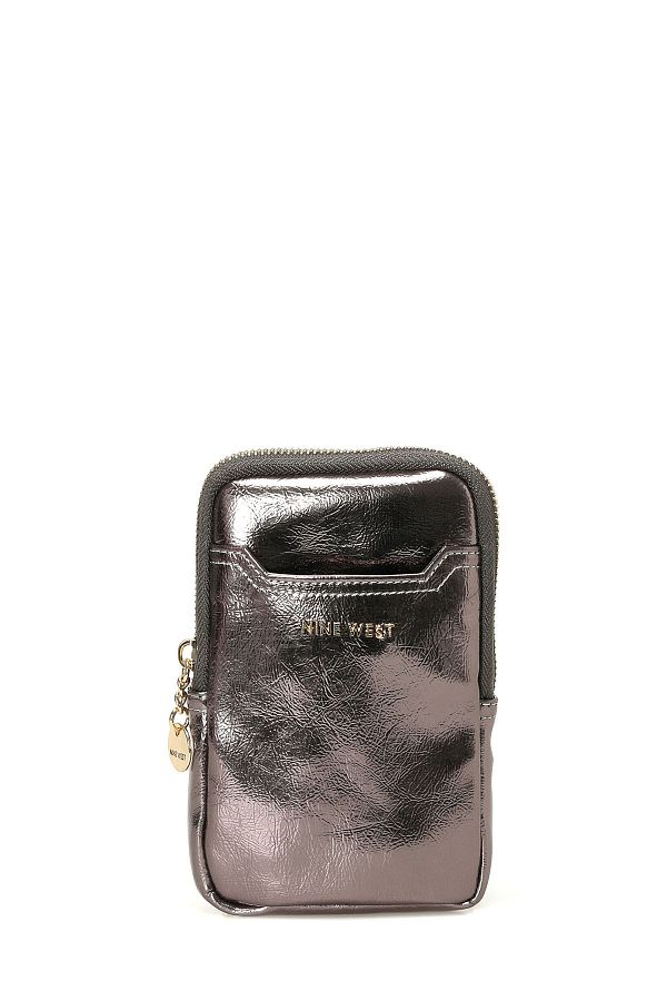 Nine West-HENDRIXPHO 4PR Anthrazit Damen-Handytasche 1