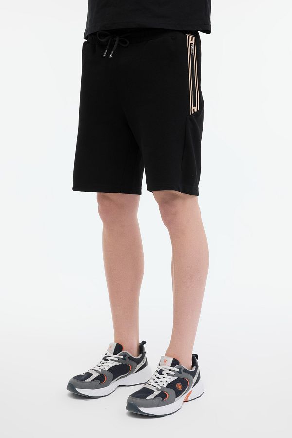 lumberjack-Ml Mark 20Itl611 5Fx Black Men's Shorts 1