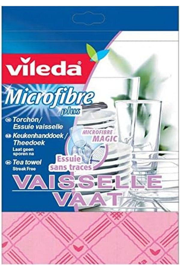 Vileda-فوط تنظيف مايكروفايبر من فيلدا ، ألوان متعددة 1