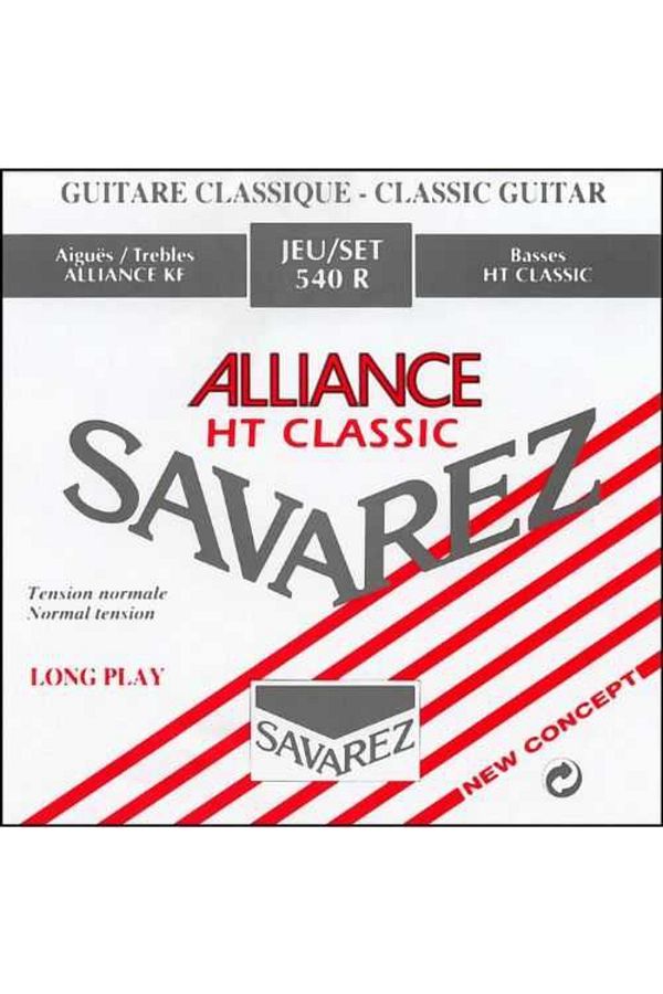 Savarez-540r Alliance Normal Tension Classic Rouge Classical Guitar String 1